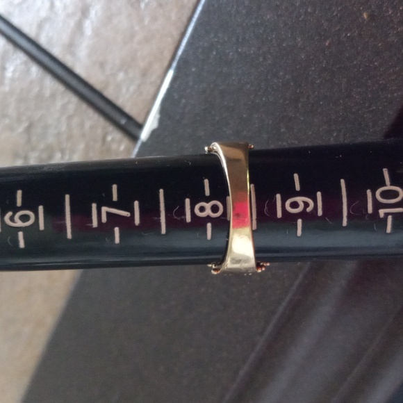 14k Gold Flexable Style Ring 8 1/2 - Picture 3 of 12